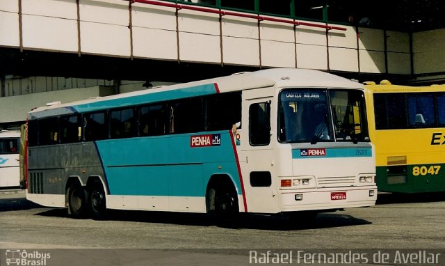 Empresa de Ônibus Nossa Senhora da Penha 26301 na cidade de Rio de Janeiro, Rio de Janeiro, Brasil, por Rafael Fernandes de Avellar. ID da foto: 4801727.