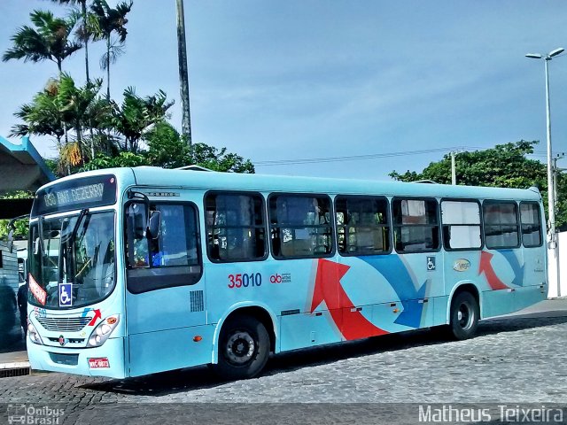 Rota Sol > Vega Transporte Urbano 35010 na cidade de Fortaleza, Ceará, Brasil, por Matheus Lima Teixeira. Número da foto: #4801407.