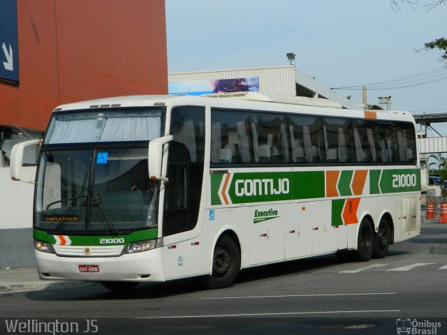 Empresa Gontijo de Transportes 21000 na cidade de Rio de Janeiro, Rio de Janeiro, Brasil, por Wellington de Jesus Santos. Número da foto: #4801258.