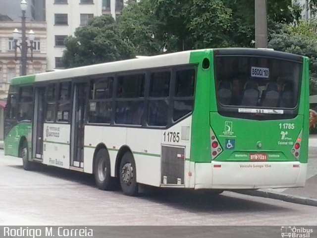 Viação Santa Brígida 1 1785 na cidade de São Paulo, São Paulo, Brasil, por Jonathan  Aguiar Correa. ID da foto: 4803156.