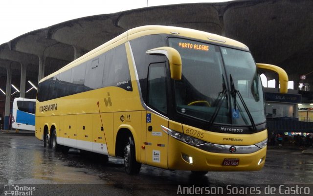Viação Itapemirim 60785 na cidade de Porto Alegre, Rio Grande do Sul, Brasil, por Anderson Soares de Castro. Número da foto: #4806168.