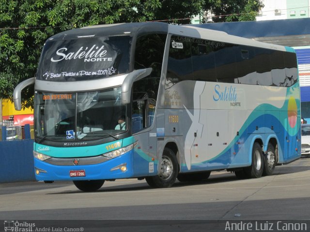 Expresso Satélite Norte 11600 na cidade de Goiânia, Goiás, Brasil, por André Luiz Canon. ID da foto: 4804828.