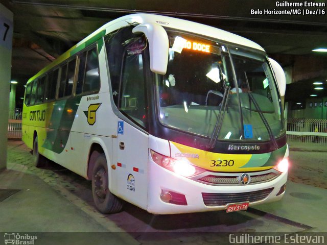 Empresa Gontijo de Transportes 3230 na cidade de Belo Horizonte, Minas Gerais, Brasil, por Guilherme Estevan. ID da foto: 4804780.