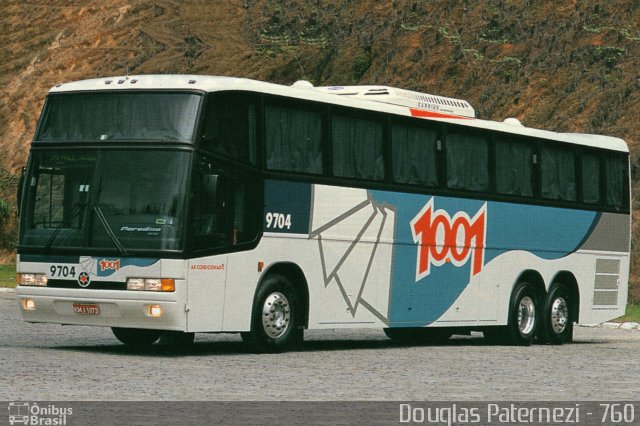 Auto Viação 1001 9704 na cidade de Rio de Janeiro, Rio de Janeiro, Brasil, por Douglas Paternezi. Número da foto: #4804908.