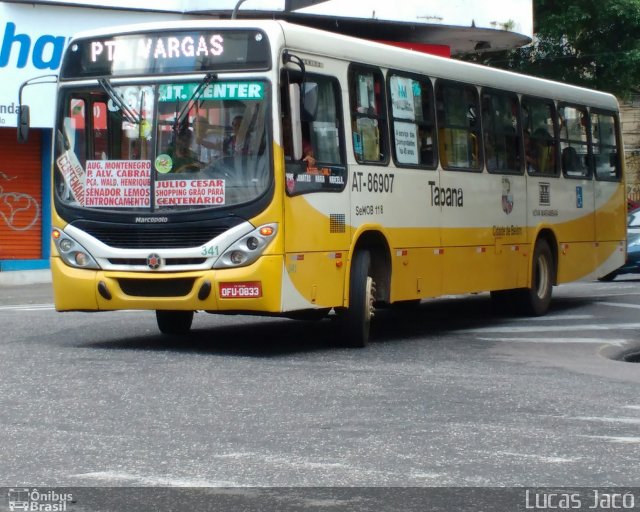 Empresa de Transportes Nova Marambaia AT-86907 na cidade de Belém, Pará, Brasil, por Lucas Jacó. Número da foto: #4803658.