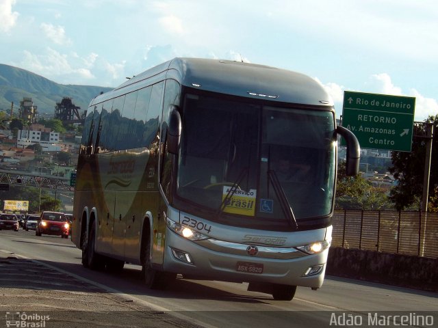 Serodio Turismo 2304 na cidade de Belo Horizonte, Minas Gerais, Brasil, por Adão Raimundo Marcelino. Número da foto: #4805916.