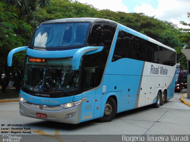 Real Maia 205 na cidade de São Paulo, São Paulo, Brasil, por Rogério Teixeira Varadi. Número da foto: #4733432.