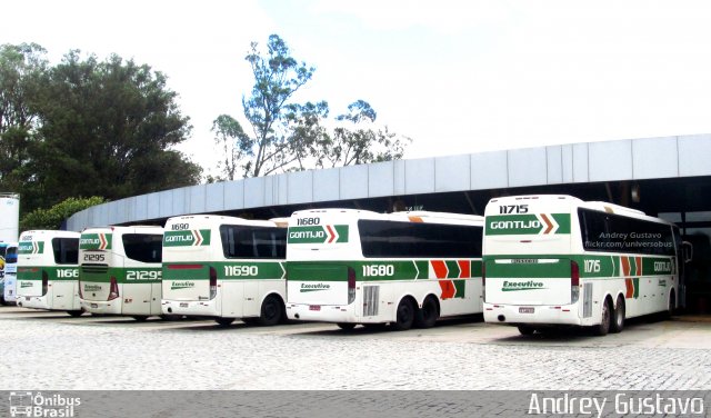 Empresa Gontijo de Transportes 11715 na cidade de Perdões, Minas Gerais, Brasil, por Andrey Gustavo. ID da foto: 4733603.