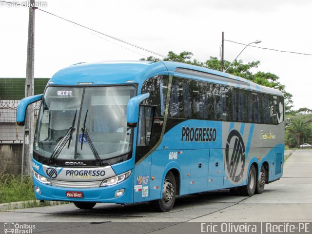 Auto Viação Progresso 6046 na cidade de Recife, Pernambuco, Brasil, por Eric Oliveira. Número da foto: #4733926.