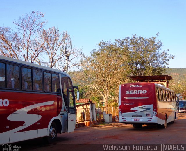 Viação Serro 24911 na cidade de Conceição do Mato Dentro, Minas Gerais, Brasil, por Welisson  Oliveira. ID da foto: 4734116.