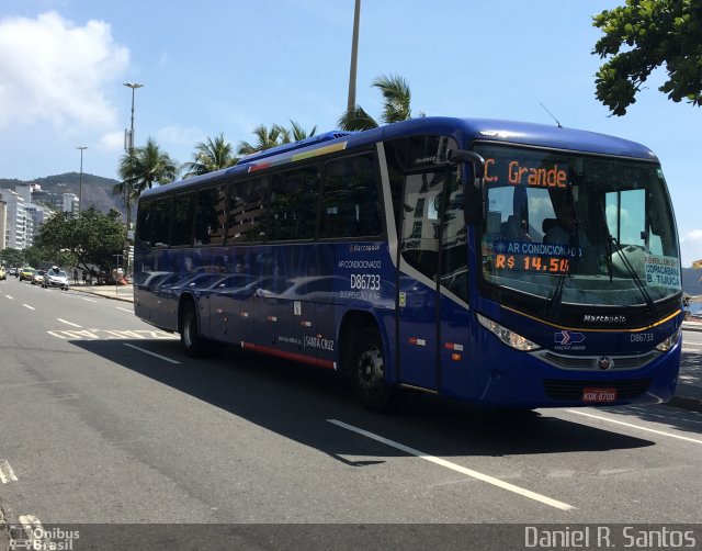 Auto Viação Jabour D86733 na cidade de Rio de Janeiro, Rio de Janeiro, Brasil, por Daniel Rocha dos Santos. ID da foto: 4733544.