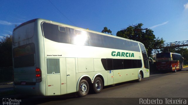 Viação Garcia 7156 na cidade de São Paulo, São Paulo, Brasil, por Roberto Teixeira. Número da foto: #4734408.