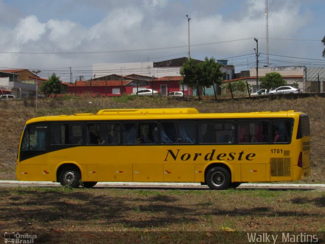 Viação Nordeste 1701 na cidade de Natal, Rio Grande do Norte, Brasil, por Walky Martins Nascimento. Número da foto: #4734742.