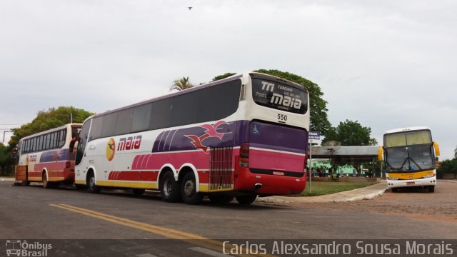 Expresso Maia 550 na cidade de Bom Jardim de Goiás, Goiás, Brasil, por Carlos Alexsandro Sousa Morais. Número da foto: #4736073.