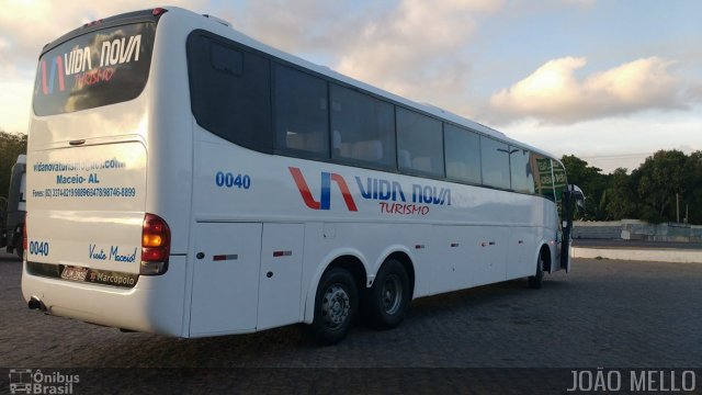 Vida Nova Turismo 0040 na cidade de Maceió, Alagoas, Brasil, por Matheus  Nascimento. Número da foto: #4735464.