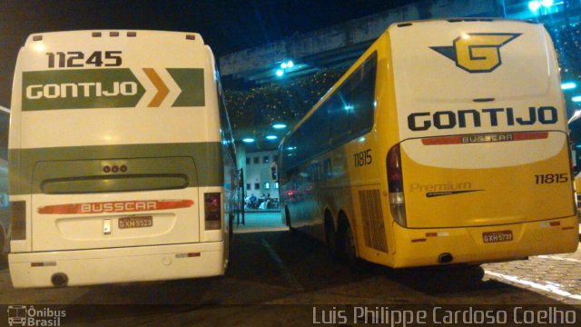 Empresa Gontijo de Transportes 11245 na cidade de Belo Horizonte, Minas Gerais, Brasil, por Luis Philippe Cardoso Coelho. ID da foto: 4736388.