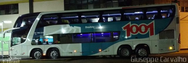 Auto Viação 1001 RJ 108.533 na cidade de Nova Friburgo, Rio de Janeiro, Brasil, por Giuseppe Carvalho. Número da foto: #4737339.