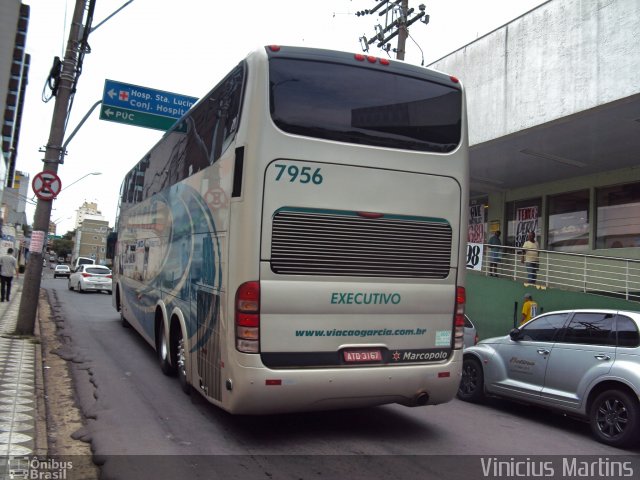 Viação Garcia 7956 na cidade de Sorocaba, São Paulo, Brasil, por Vinicius Martins. ID da foto: 4735313.