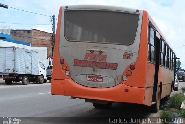 Pepa Transporte 03 na cidade de Santarém, Pará, Brasil, por Carlos Jorge N.  de Castro. ID da foto: 4738019.