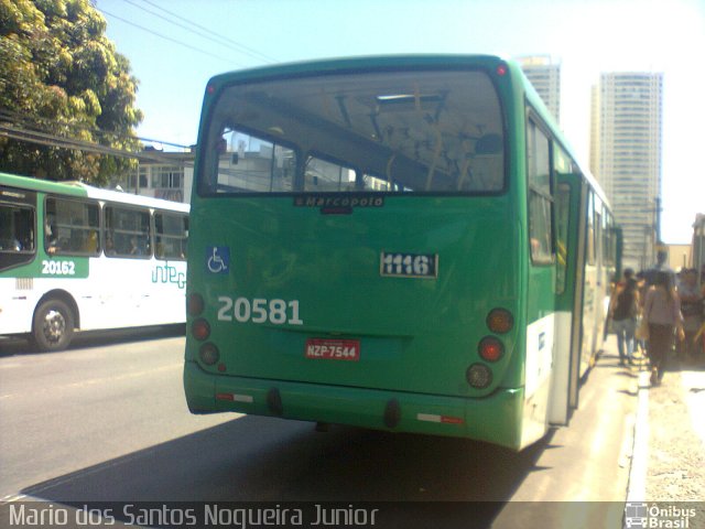 OT Trans - Ótima Salvador Transportes 20581 na cidade de Salvador, Bahia, Brasil, por Mario dos Santos Nogueira Junior. ID da foto: 4736296.