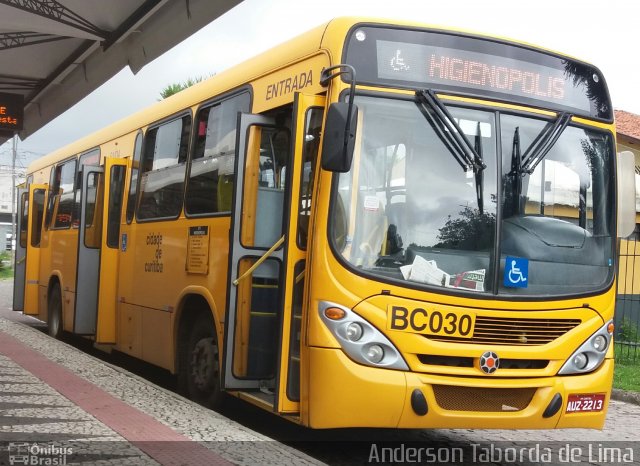 Transporte Coletivo Glória BC030 na cidade de Curitiba, Paraná, Brasil, por Anderson Taborda de Lima. Número da foto: #4739431.