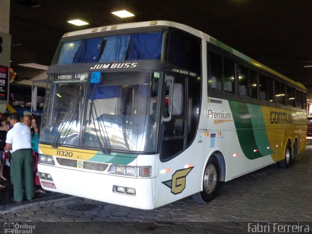 Empresa Gontijo de Transportes 11320 na cidade de Belo Horizonte, Minas Gerais, Brasil, por Fabri Ferreira. ID da foto: 4740146.