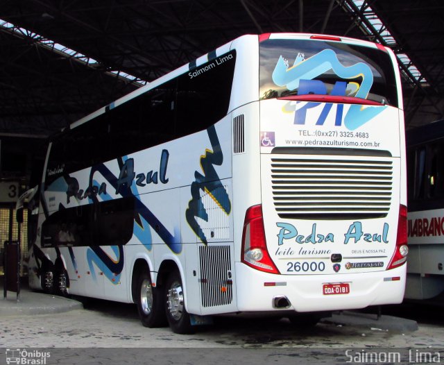 Pedra Azul Turismo 26000 na cidade de Vitória, Espírito Santo, Brasil, por Saimom  Lima. ID da foto: 4739562.