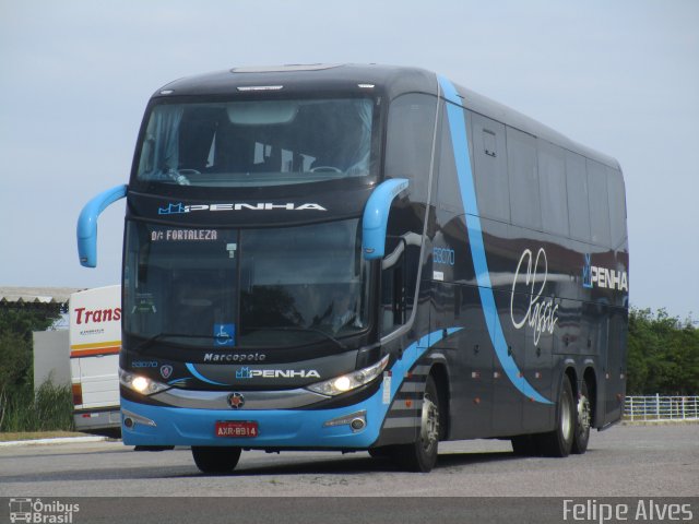 Empresa de Ônibus Nossa Senhora da Penha 53070 na cidade de Pelotas, Rio Grande do Sul, Brasil, por Felipe Alves. Número da foto: #4739025.