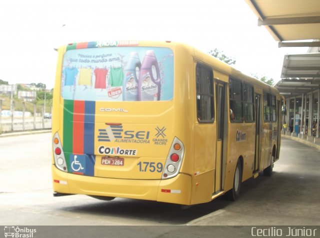 Itamaracá Transportes 1.759 na cidade de Paulista, Pernambuco, Brasil, por Cecílio Júnior. Número da foto: #4738207.