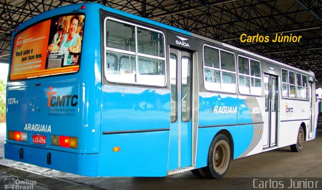 Rápido Araguaia 1374-4 na cidade de Goiânia, Goiás, Brasil, por Carlos Júnior. Número da foto: #4739457.
