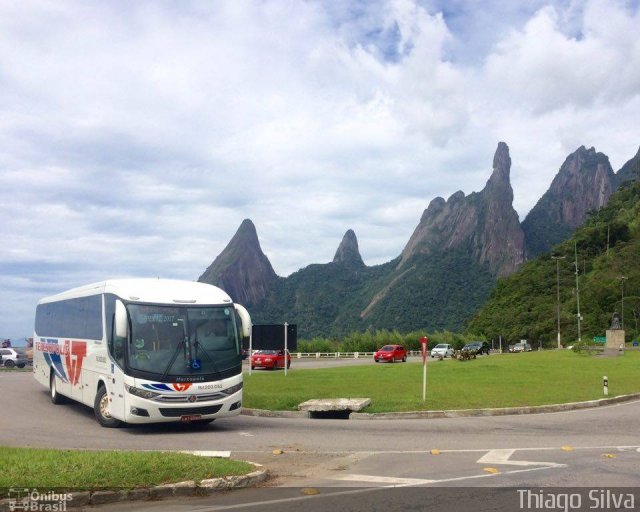 Viação Teresópolis RJ 203.052 na cidade de Teresópolis, Rio de Janeiro, Brasil, por Thiago Silva. ID da foto: 4741088.