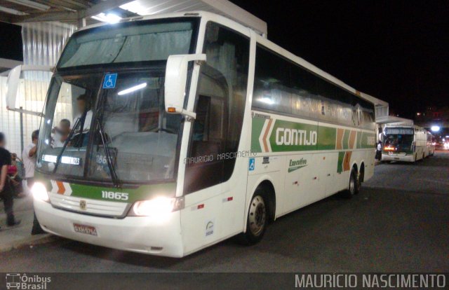 Empresa Gontijo de Transportes 11865 na cidade de Belo Horizonte, Minas Gerais, Brasil, por Maurício Nascimento. ID da foto: 4741164.