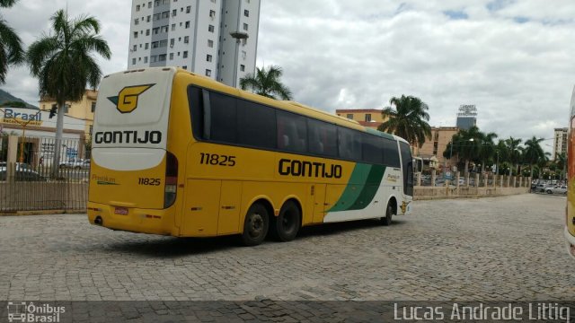 Empresa Gontijo de Transportes 11825 na cidade de Governador Valadares, Minas Gerais, Brasil, por Lucas Andrade Littig. ID da foto: 4742034.