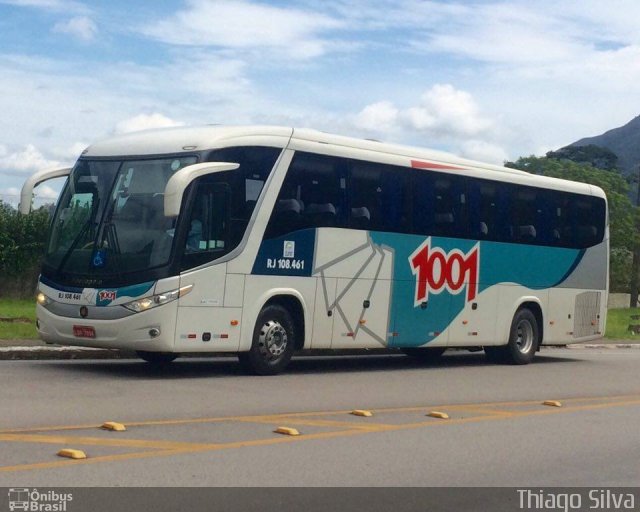 Auto Viação 1001 RJ 108.461 na cidade de Teresópolis, Rio de Janeiro, Brasil, por Thiago Silva. Número da foto: #4741084.