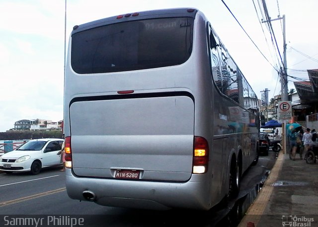 Ônibus Particulares 5280 na cidade de Natal, Rio Grande do Norte, Brasil, por Sammyr Phillipe Santos de Sousa. ID da foto: 4740759.