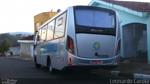 Nacional Transportes 1496 na cidade de Guaxupé, Minas Gerais, Brasil, por Leonardo Carola. ID da foto: 4741749.