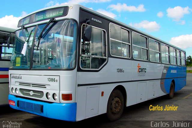 Rápido Araguaia 1386-8 na cidade de Goiânia, Goiás, Brasil, por Carlos Júnior. Número da foto: #4741924.