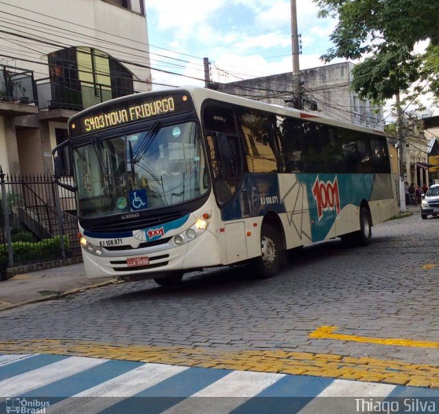 Auto Viação 1001 RJ 108.871 na cidade de Nova Friburgo, Rio de Janeiro, Brasil, por Thiago Silva. Número da foto: #4742514.