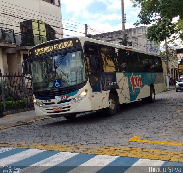 Auto Viação 1001 RJ 108.871 na cidade de Nova Friburgo, Rio de Janeiro, Brasil, por Thiago Silva. ID da foto: 4742514.