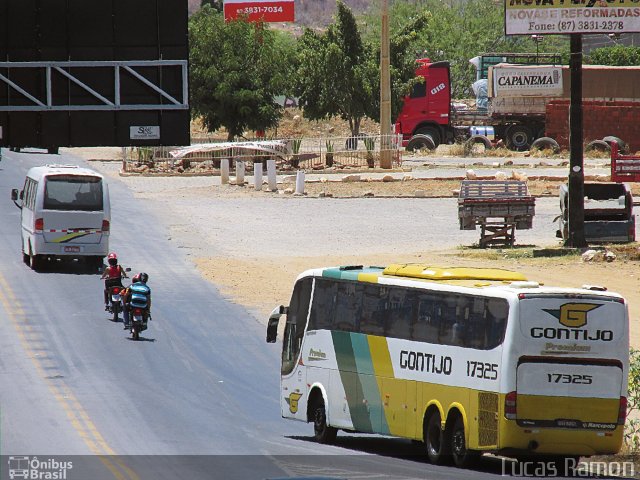 Empresa Gontijo de Transportes 17325 na cidade de Serra Talhada, Pernambuco, Brasil, por Lucas Ramon. Número da foto: #4742981.