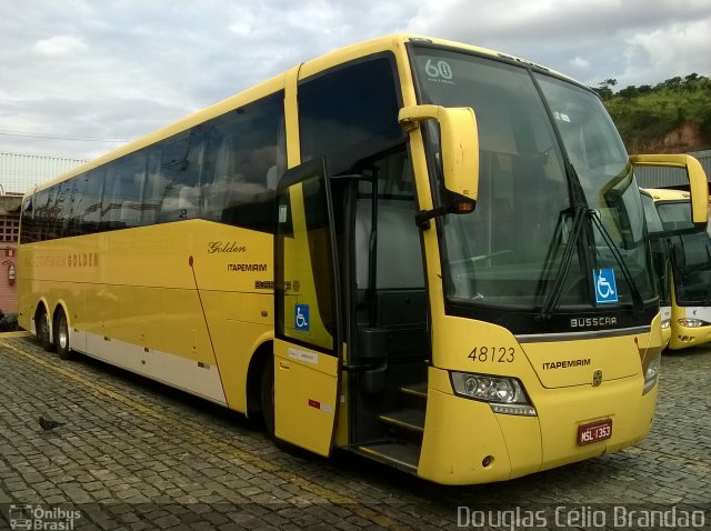 Viação Itapemirim 48123 na cidade de Belo Horizonte, Minas Gerais, Brasil, por Douglas Célio Brandao. Número da foto: #4742179.