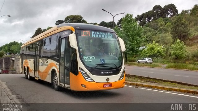 Visate - Viação Santa Tereza 600 na cidade de Caxias do Sul, Rio Grande do Sul, Brasil, por Alexandre Rodrigo. Número da foto: #4744806.