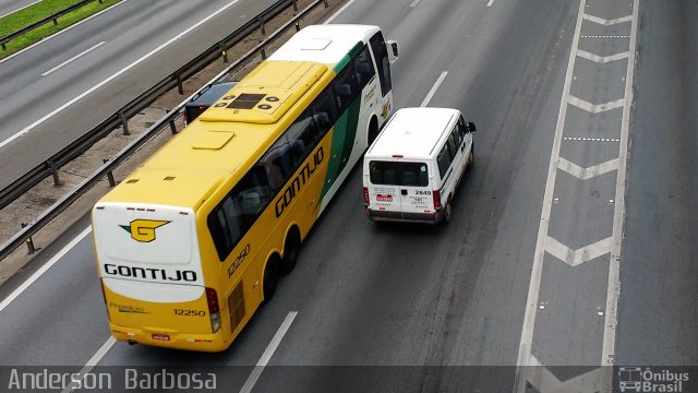 Empresa Gontijo de Transportes 12250 na cidade de Guarulhos, São Paulo, Brasil, por Anderson Barbosa Marinho. ID da foto: 4743658.