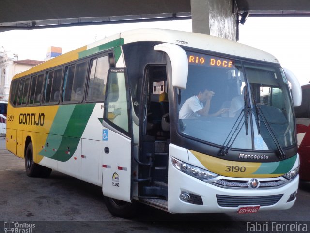 Empresa Gontijo de Transportes 3190 na cidade de Belo Horizonte, Minas Gerais, Brasil, por Fabri Ferreira. ID da foto: 4744963.