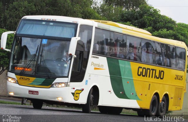 Empresa Gontijo de Transportes 21025 na cidade de Araxá, Minas Gerais, Brasil, por Lucas Borges . Número da foto: #4744373.