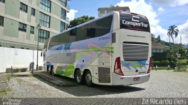ComperTur Transportes Turísticos 12250 na cidade de Petrópolis, Rio de Janeiro, Brasil, por Zé Ricardo Reis. Número da foto: #4744431.