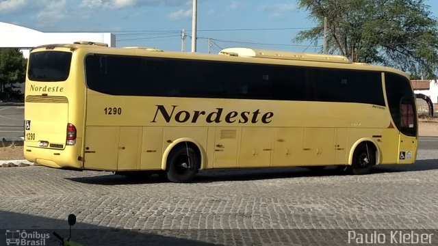 Viação Nordeste 1290 na cidade de Lajes, Rio Grande do Norte, Brasil, por Paulo Kleber. Número da foto: #4743330.