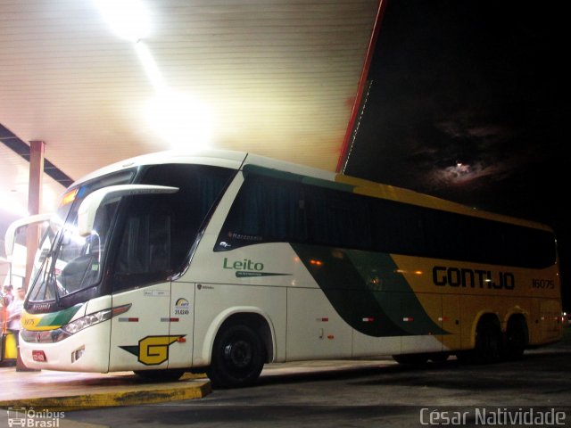 Empresa Gontijo de Transportes 16075 na cidade de João Monlevade, Minas Gerais, Brasil, por César Natividade. Número da foto: #4747170.