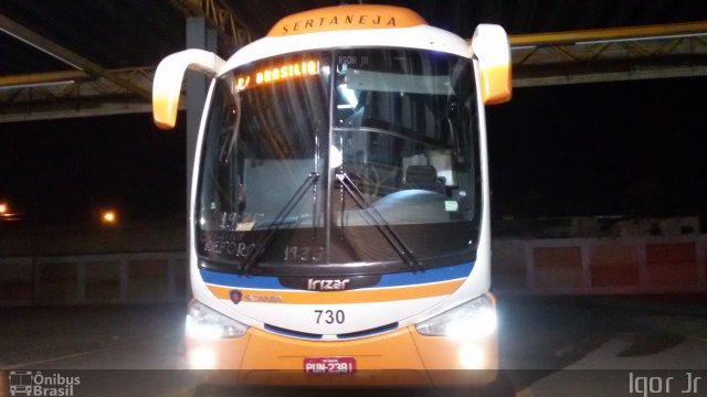 Viação Sertaneja 730 na cidade de Divinópolis, Minas Gerais, Brasil, por Igor Policarpo. Número da foto: #4746871.
