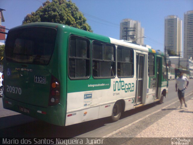 OT Trans - Ótima Salvador Transportes 20970 na cidade de Salvador, Bahia, Brasil, por Mario dos Santos Nogueira Junior. Número da foto: #4745728.